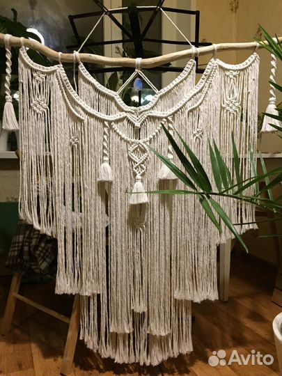 Макраме панно бохо стиль