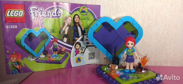Lego Friends шкатулка-сердечко