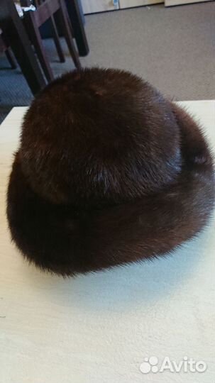 Норковая кепка женская