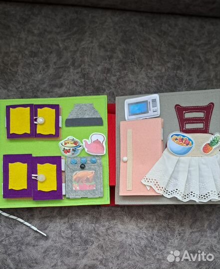 Книжка из фетра 