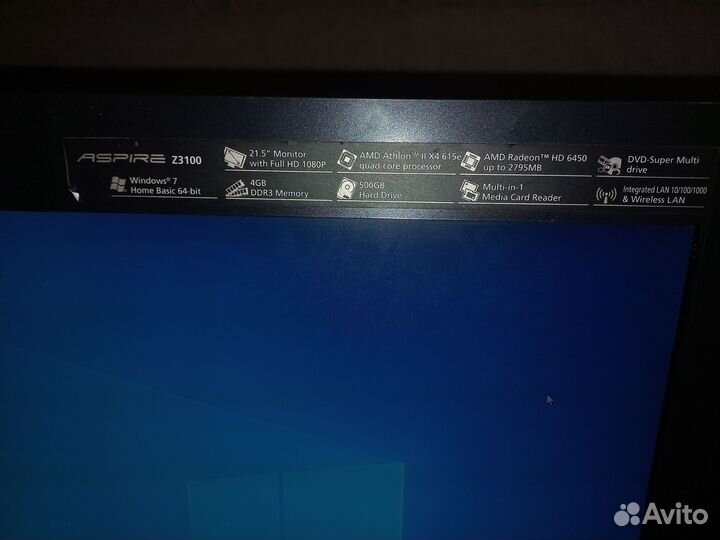 Моноблок acer aspire z3100