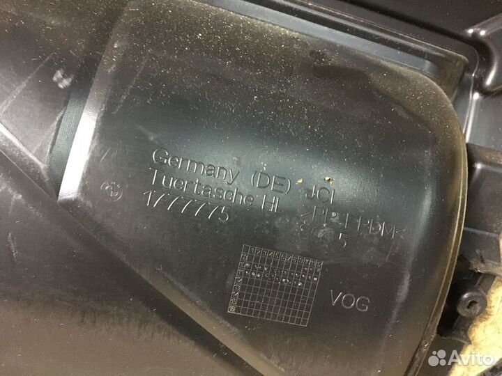 Обшивка задней левой двери BMW 5 Серии F10