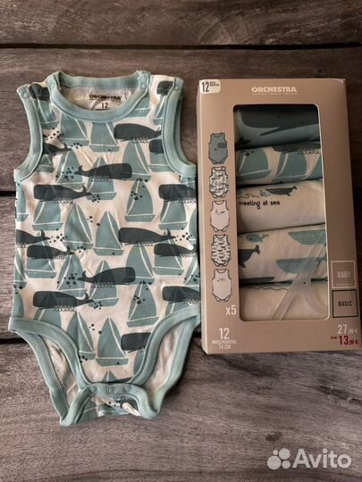 Боди для мальчика 74 80