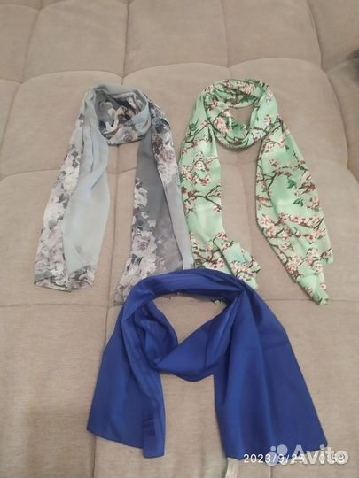 Шарфы и палантины тонкие