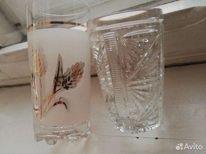 Хрустальные стаканы
