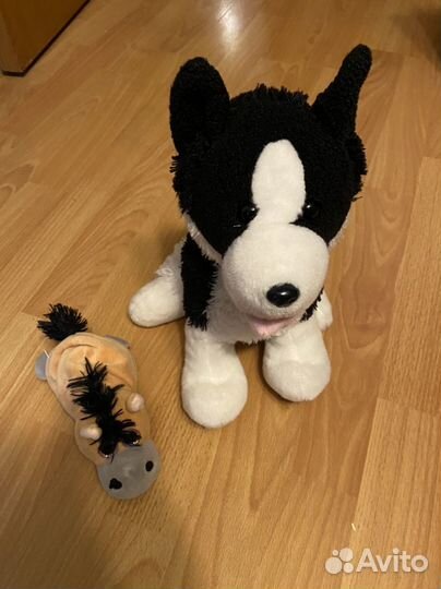 Игрушки мягкие пакетом