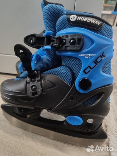 Коньки детские раздвижные