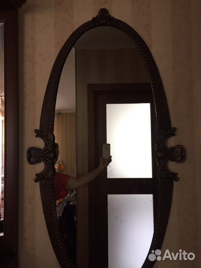 Зеркало овальное