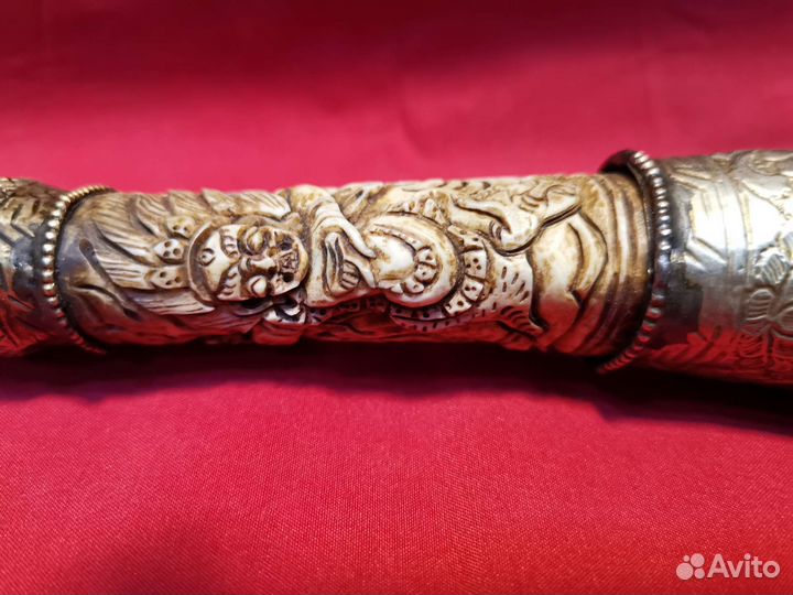 Труба музыкальная. флейта.ритуальная.Тибет