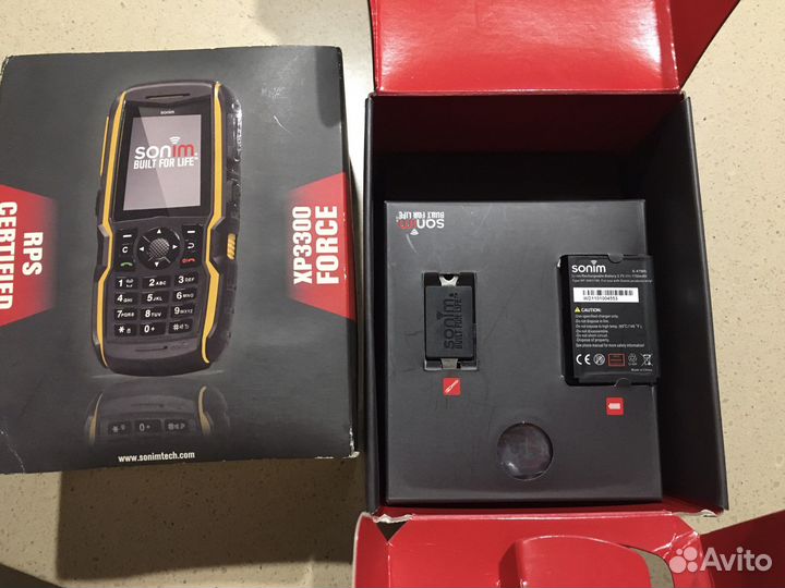 Sonim XP-3300 e-r1 force(коробка+комплект)