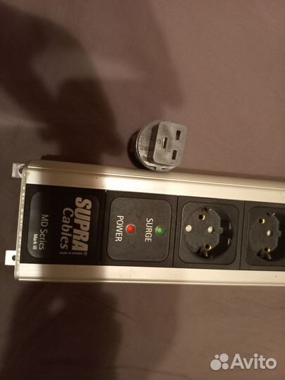 Сетевой фильтр Supra Mains Block MD-08EU/SP MK3