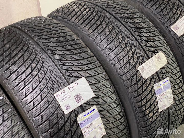 Michelin Pilot Alpin 5 SUV 275/45 R21 и 315/40 R21 115V