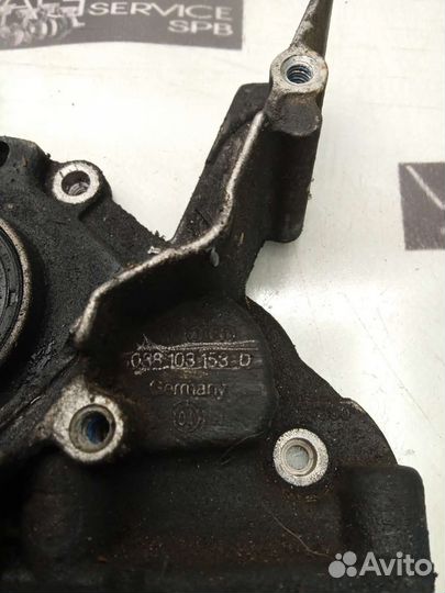 Крышка двигателя передняя VW VAG 1.9 МКПП AVF AWX