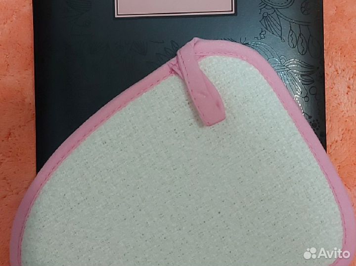 Варежка спонж двусторонняя