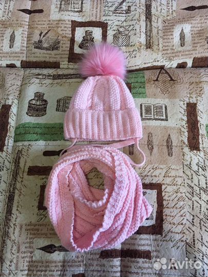 Шапка детская для девочки