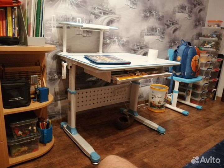 Растущая парта и стул