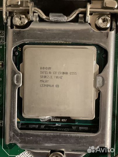 Комплект LGA1155 Celeron 4GB DDR3