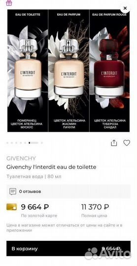 Парфюм женский givenchy