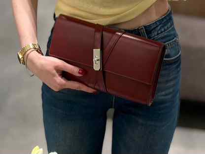 Клатч Hermes Kelly Burgundy, Москва