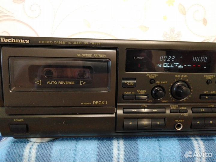 Дека кассетная Technics RS-TR 474