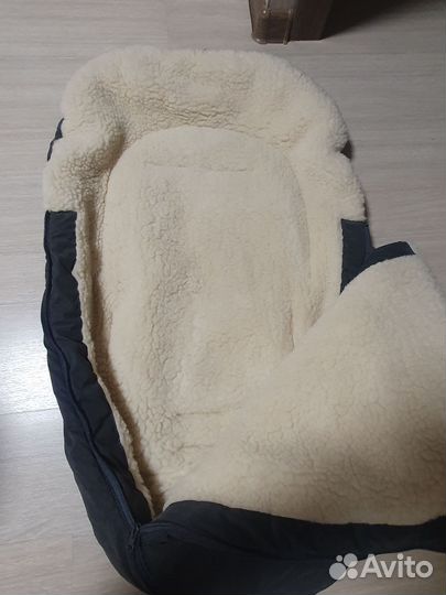 Зимний конверт кокон в коляску markus