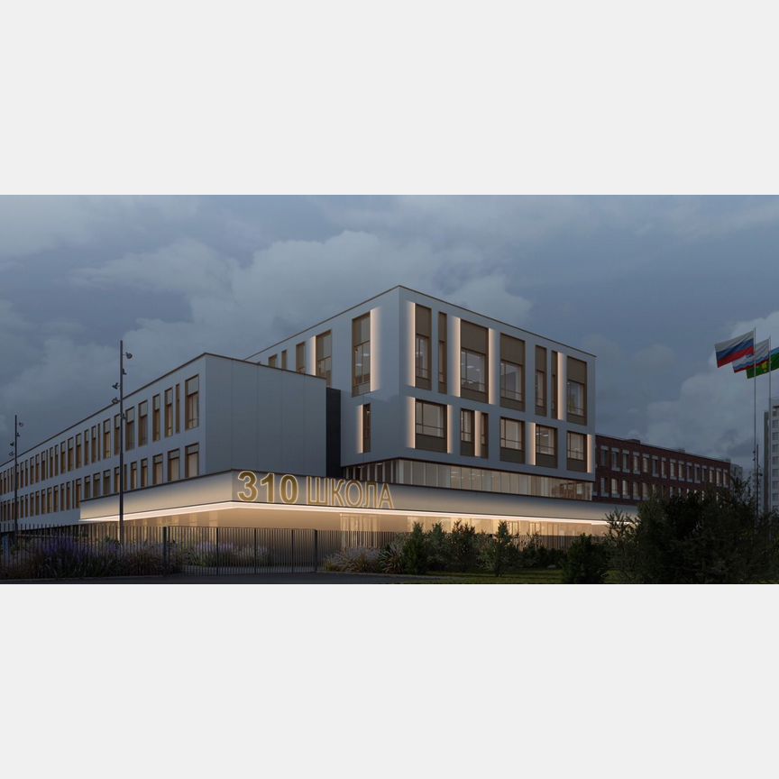2-к. квартира, 55,6 м², 6/12 эт.