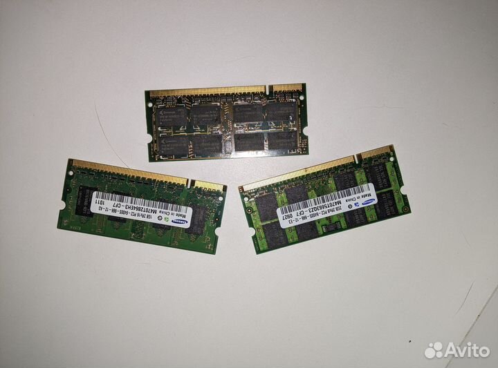 Оперативная память для ноутбука sodimm ddr2 1gb