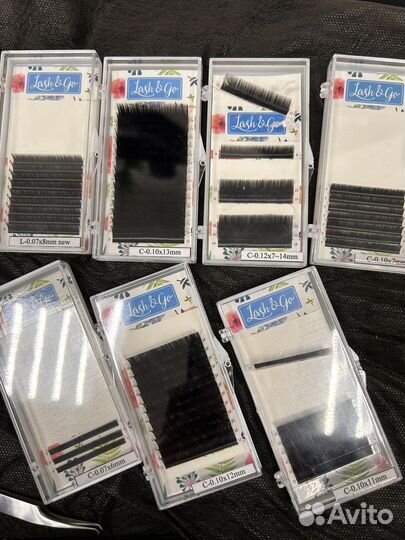 Ресницы lash go изгиб С
