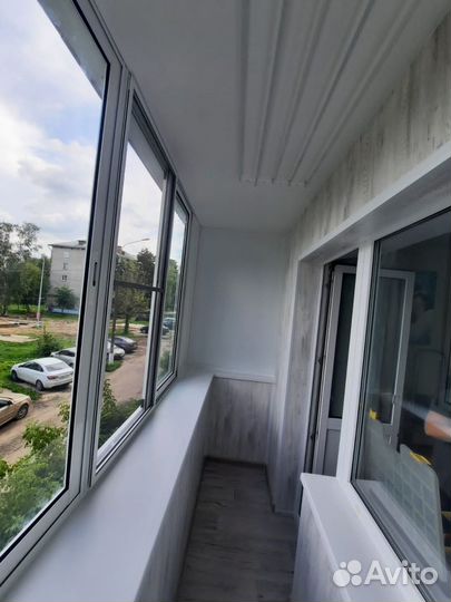 Пластиковый балкон с установкой