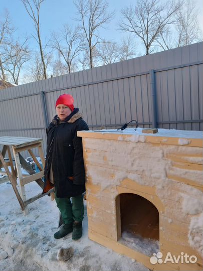 Будка для собаки утепленная