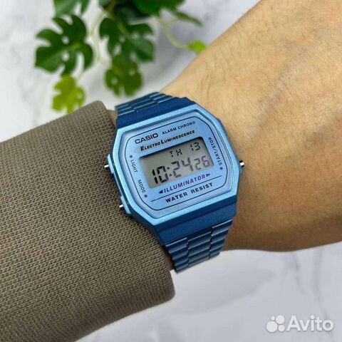 Часы мужские Casio illuminator Blue #235