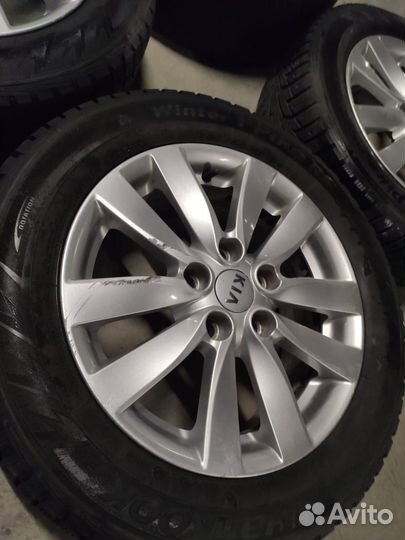 Колеса в сборе r16 зимние 5 114.3 kia hyndai