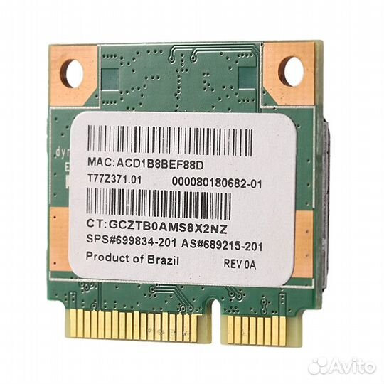 Mini PCI-E карта RT3290 2,4 ггц wifi + Bluetooth 3