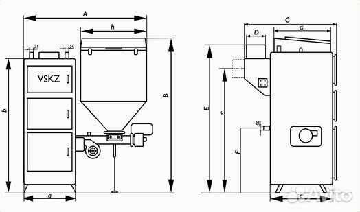 Пеллетный котел вскз эко 150
