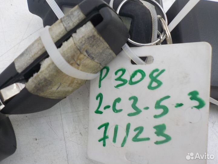 Замок зажигания Peugeot 308 2011-2015