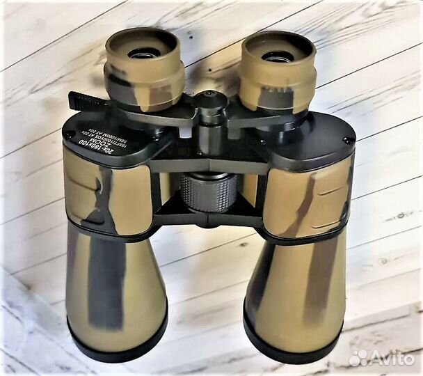 Мощный Бинокль 20-180x100 Zoom цвет Хаки