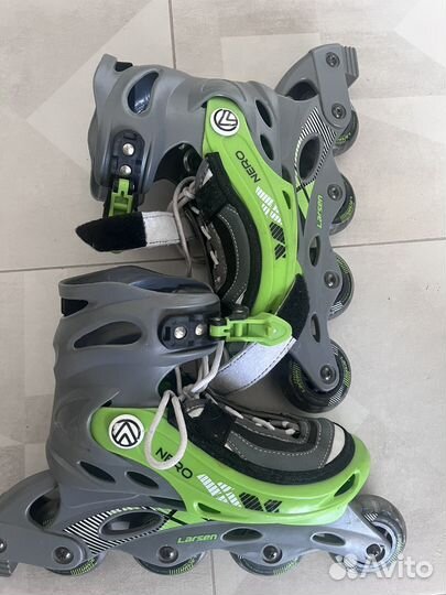 Ролики детские Larsen nero б/у