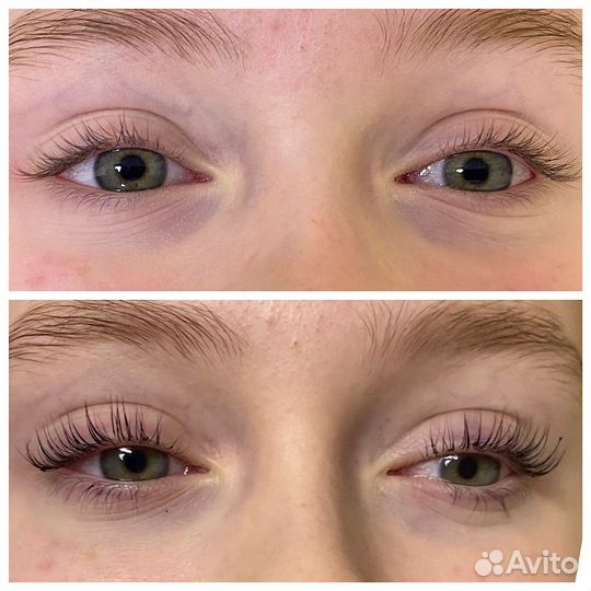 Ресницы/брови ламинирование и окрашивание