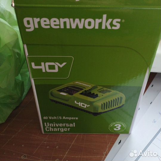 Устройство зарядное GreenWorks G40UC5, 40V,быстрое