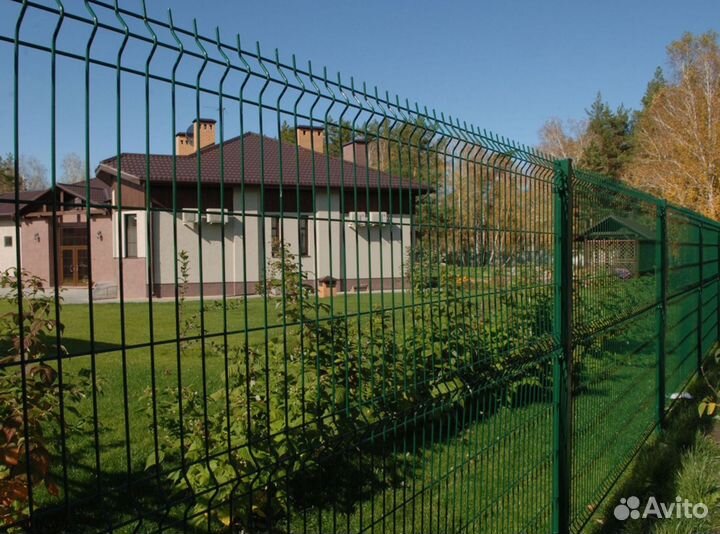 3Д сетка гиттер для забора