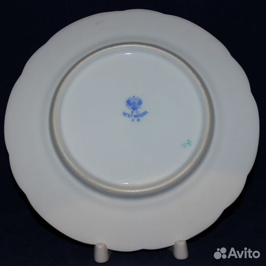 Антикварные тарелки фарфор Кузнецов