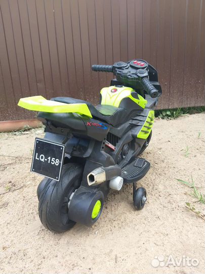 Детский электромобиль мотоцикл на аккумуляторе