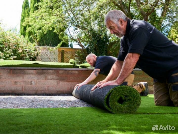 Укладка и продажа рулонного газона