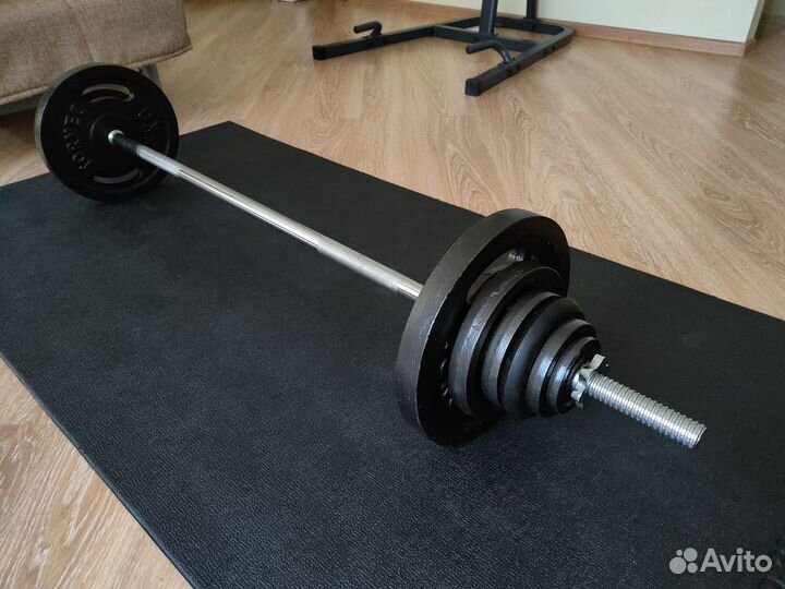 Гриф и набор дисков Torneo