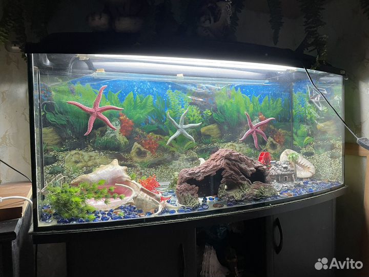 Аквариум с тумбой 180 литров