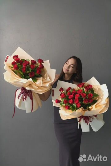 Цветы розы и букеты с доставкой