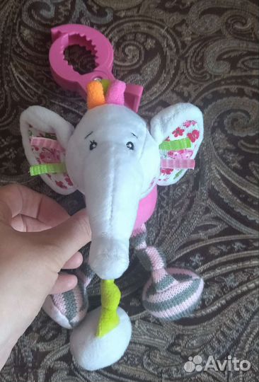 Игрушка подвеска слон