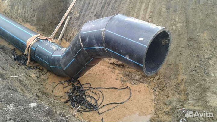 Стыковая и муфтовая сварка пнд труб.монтаж пэ труб