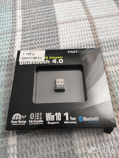 Bluetooth адаптер asus USB-BT400