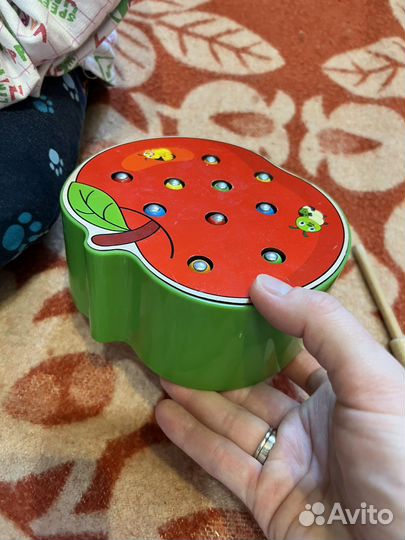 Магнитные червячки игрушка